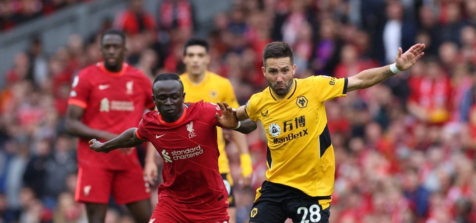 Wolves: Joao Moutinho quiet in Liverpool defeat