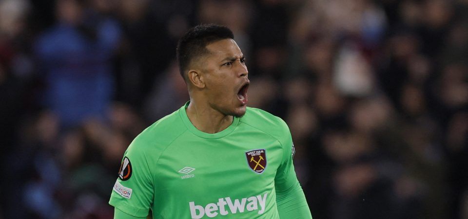 West Ham set to secure new deal for Alphonse Areola