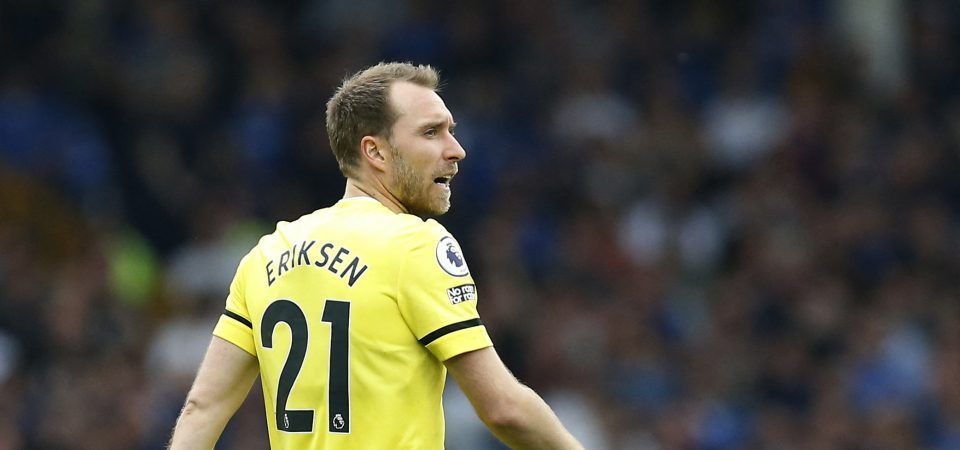 Aston Villa suffer blow in Christian Eriksen pursuit