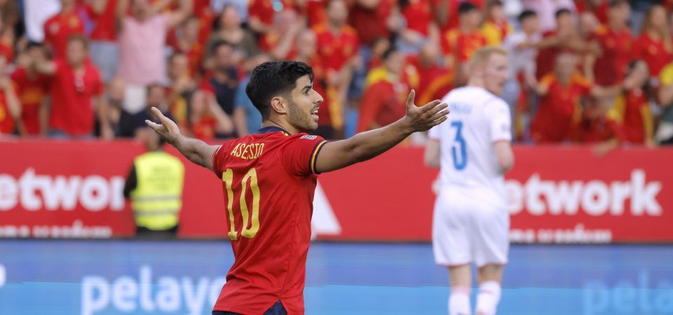 Liverpool offered the chance to sign Marco Asensio