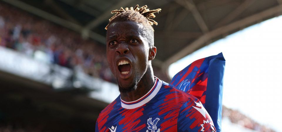 Wilfried Zaha could leave Crystal Palace on a free transfer in 2023