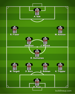 Newcastle-Predicted-Lineup-Bournemouth