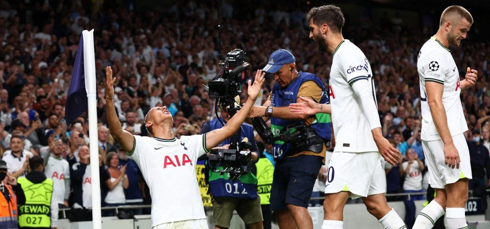 Rodrigo Bentancur excels on Spurs' Champions League return
