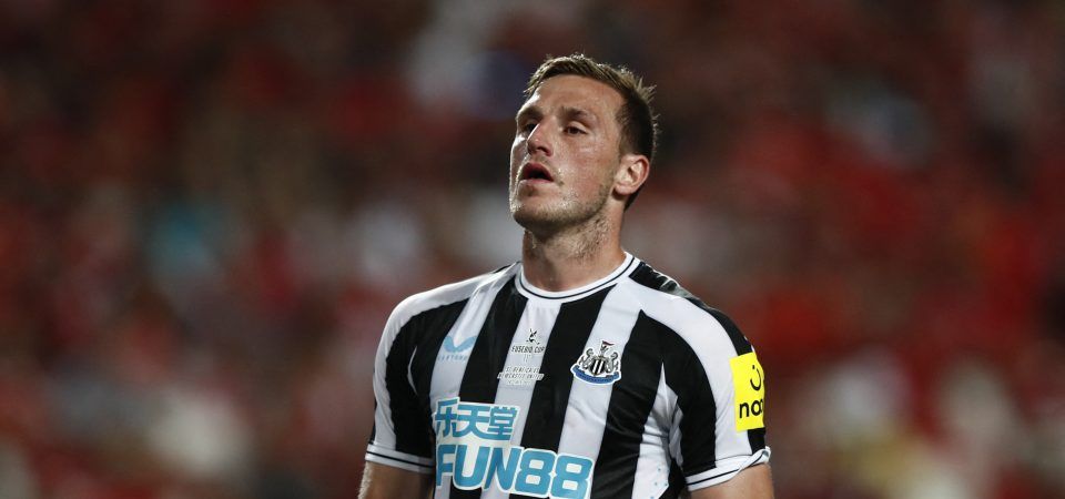 Newcastle: Chris Wood has fallen "down the pecking order"