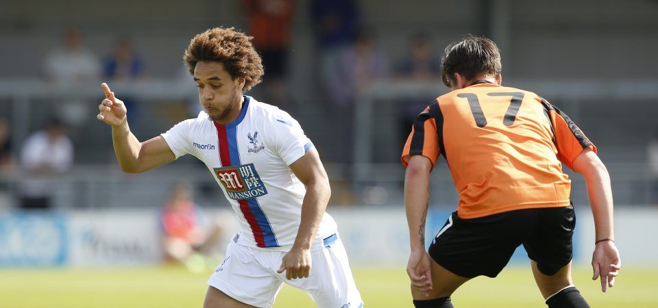 Crystal Palace wonderkid Reise Allassani now in the eighth tier