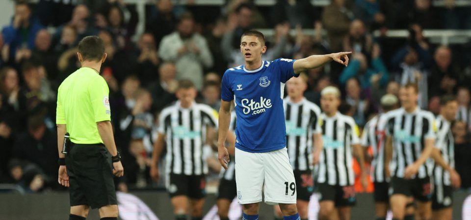 Everton: Vitaliy Mykolenko looked a "different player" vs Palace
