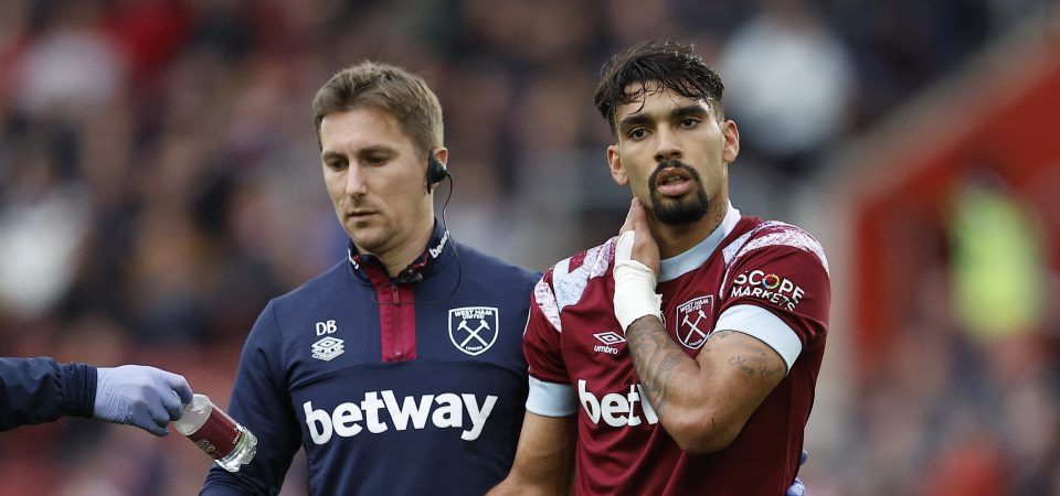 West Ham: Lucas Paqueta dropped in predicted XI for Liverpool encounter