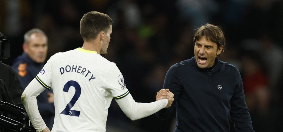 Spurs: Doherty fired Conte a big statement in Everton win
