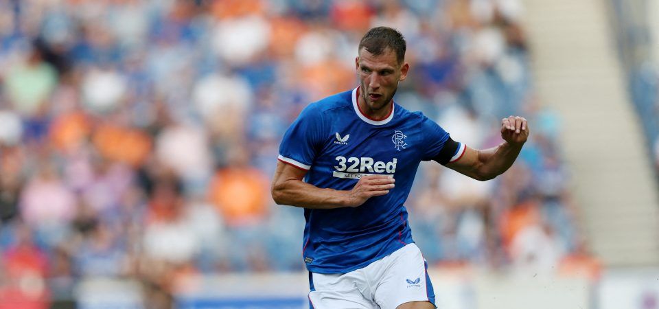 Rangers: Borna Barisic heads into the World Cup in good form