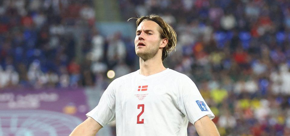 Crystal Palace: Joachim Andersen starring at the World Cup