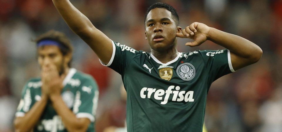 Chelsea are "frontrunners" to sign Brazilian youngster Endrick