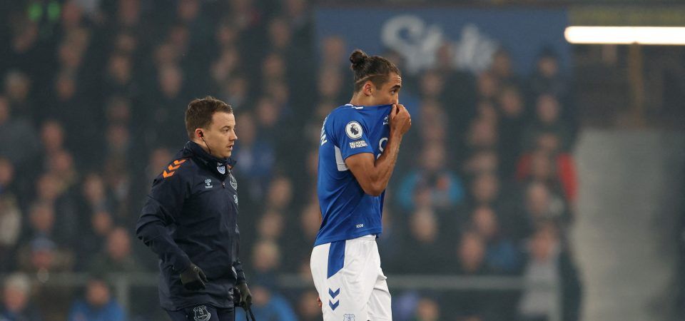 Everton dealt yet another Dominic Calvert-Lewin injury blow