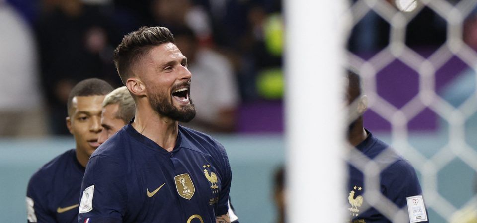 Celtic had a mare on World Cup hero Olivier Giroud