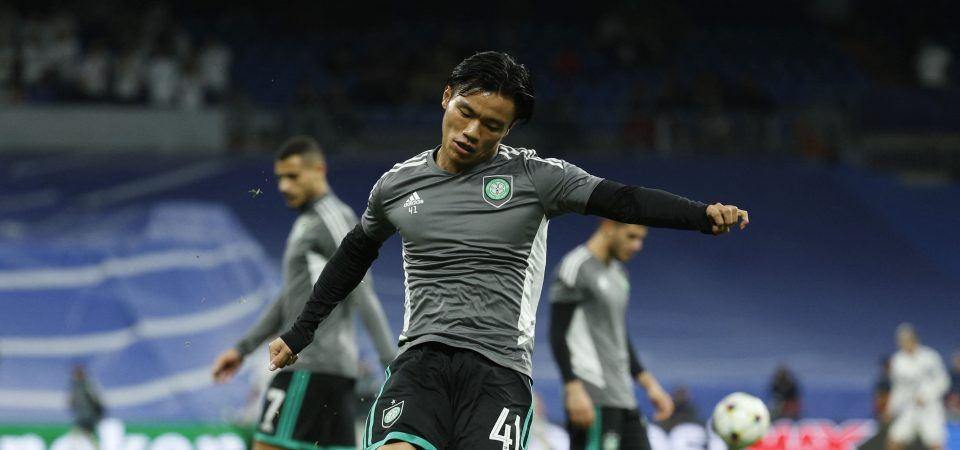 Reo Hatate had one of his "best games" for Celtic