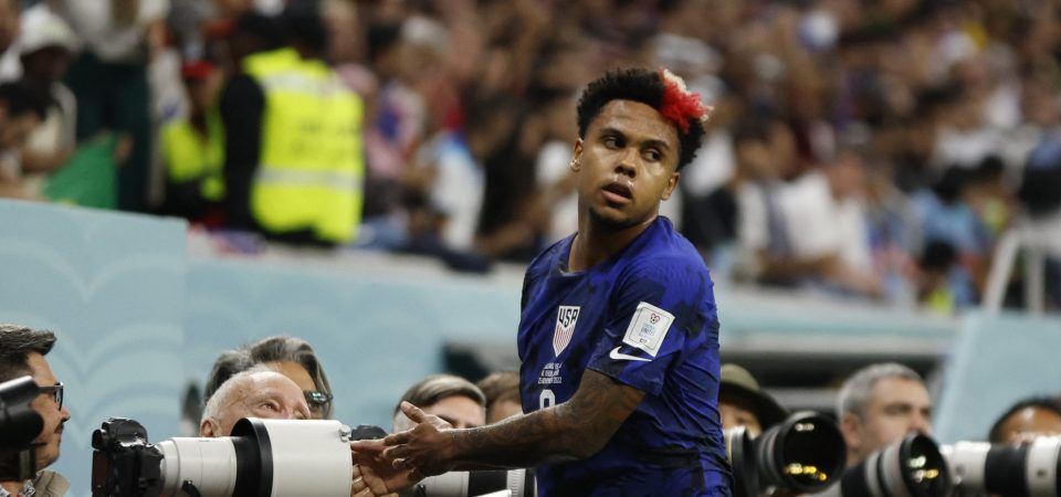 Crystal Palace missed out on Weston McKennie