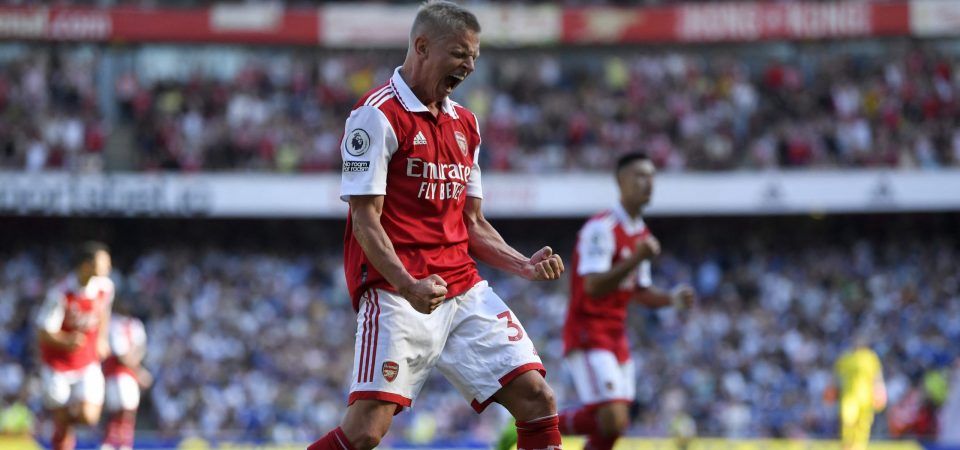 Arsenal: Charles Watts praises "brilliant" Oleksandr Zinchenko