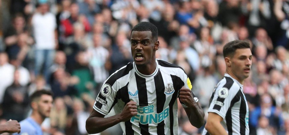 Newcastle: Alexander Isak stepping up return to fitness