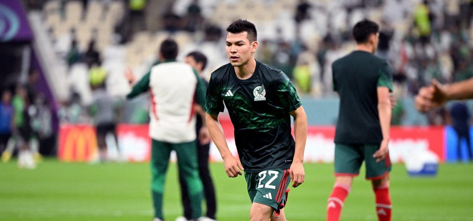 Liverpool leading the race to sign Hirving Lozano