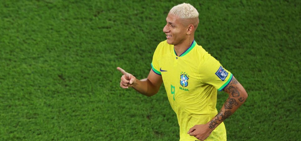 Everton had a mare with World Cup hero Richarlison