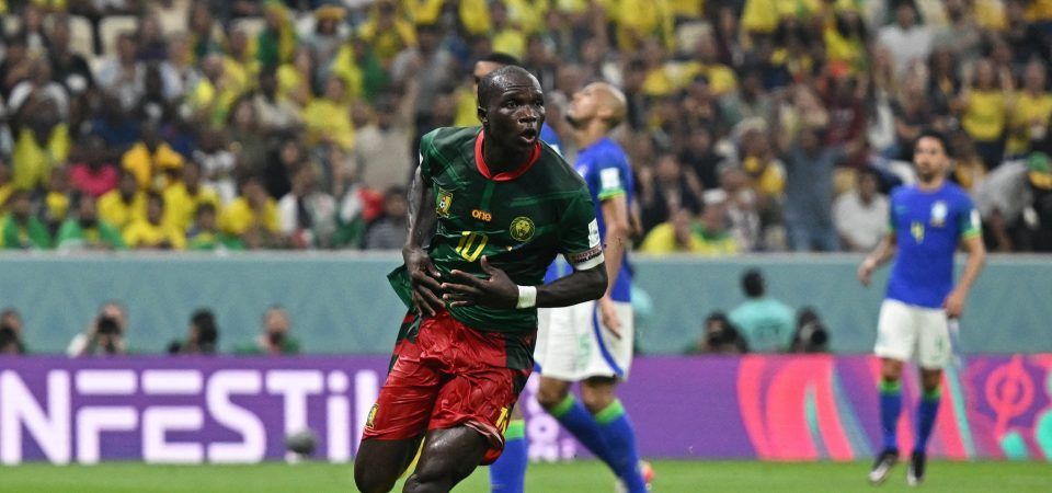 Man United considering Vincent Aboubakar move
