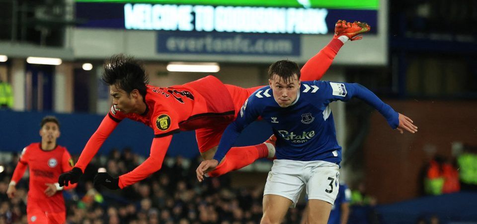 Everton suffer Nathan Patterson injury blow before Man Utd