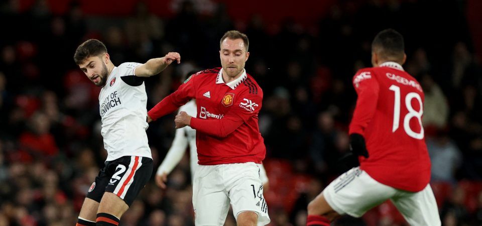 Manchester United: Christian Eriksen could've let Ten Hag down in the derby